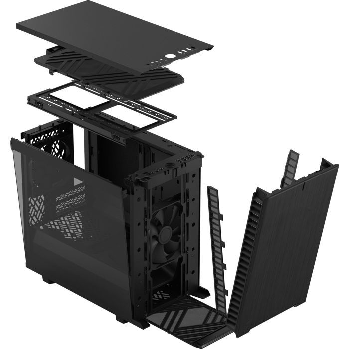 Корпус Fractal Design Define 7 Nano - Black TG Light (FD-C-DEF7N-02) изображение 11