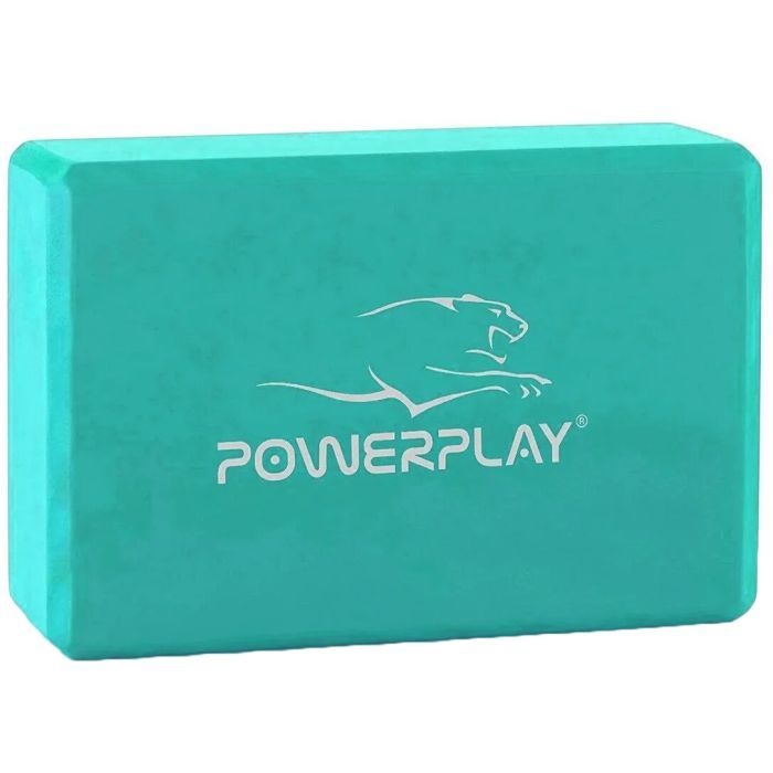 Блок для йоги PowerPlay 4006 Yoga Brick Синий (PP_4006_Blue_Yoga_Brick)