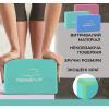 Блок для йоги PowerPlay 4006 Yoga Brick М'ятний (PP_4006_Mint_Yoga_Brick) изображение 3