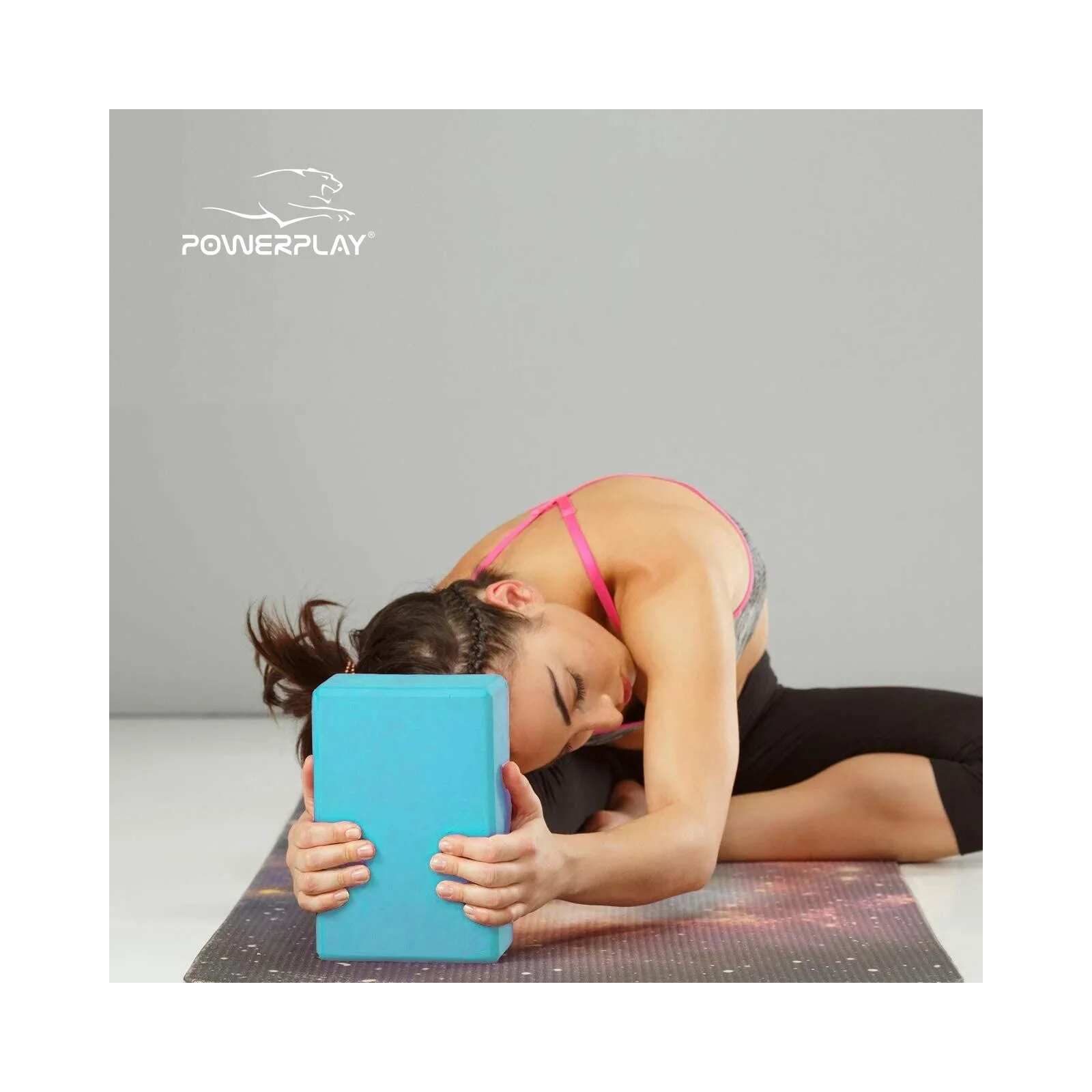 Блок для йоги PowerPlay 4006 Yoga Brick Рожевий (PP_4006_Pink_Yoga_Brick) изображение 6
