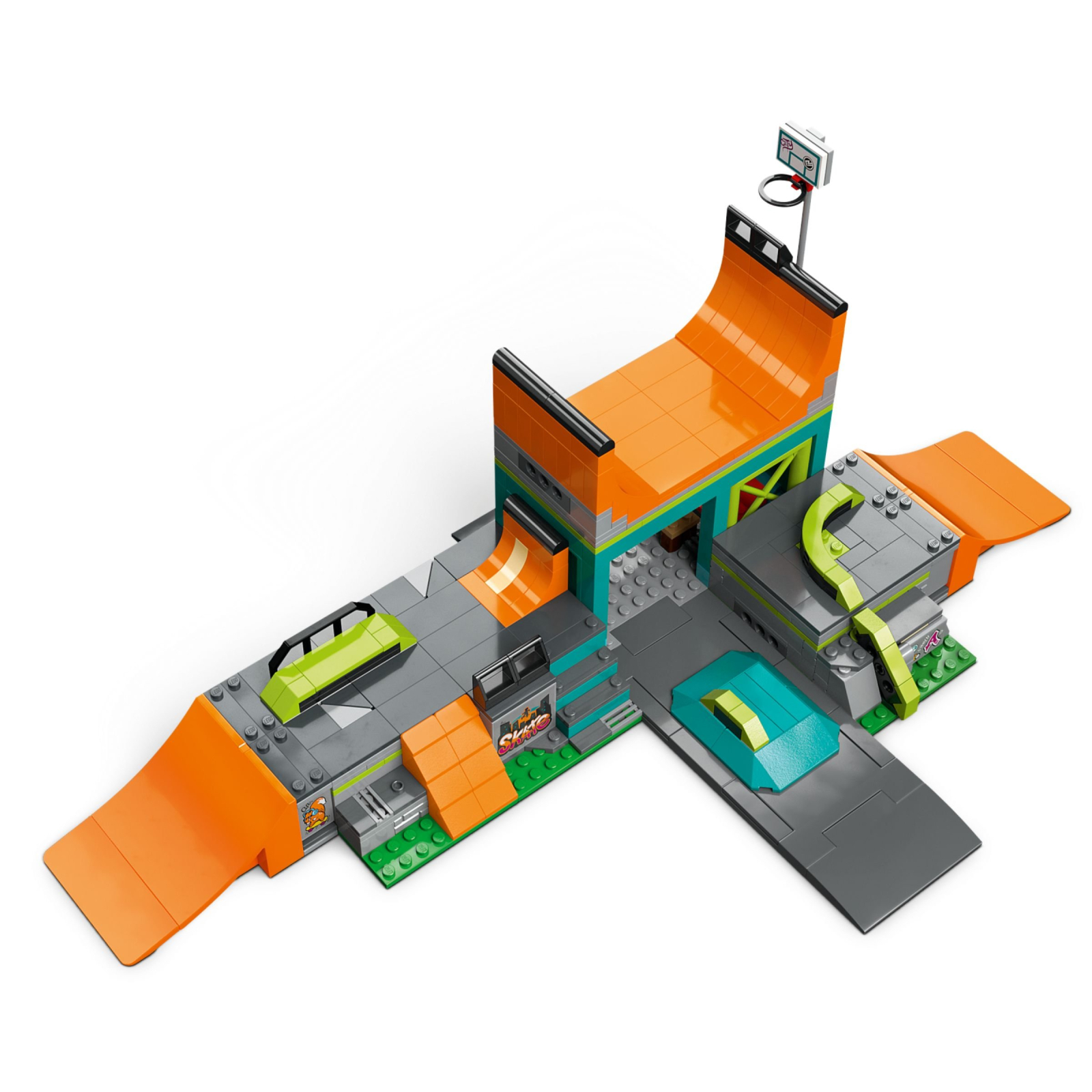 Конструктор LEGO City Вуличний скейтпарк 454 деталей (60364) зображення 7
