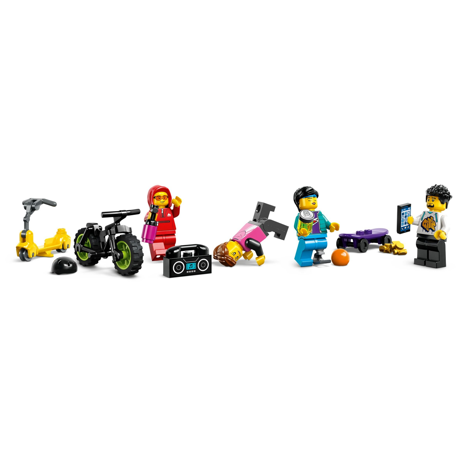 Конструктор LEGO City Уличный скейтпарк 454 деталей (60364) изображение 9