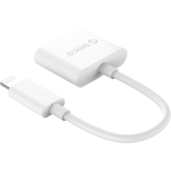 Переходник Lightning to 3.5mm/Lightning 2LT-WH-BP Orico (CA912797) изображение 2