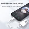Переходник Lightning to 3.5mm/Lightning 2LT-WH-BP Orico (CA912797) изображение 3