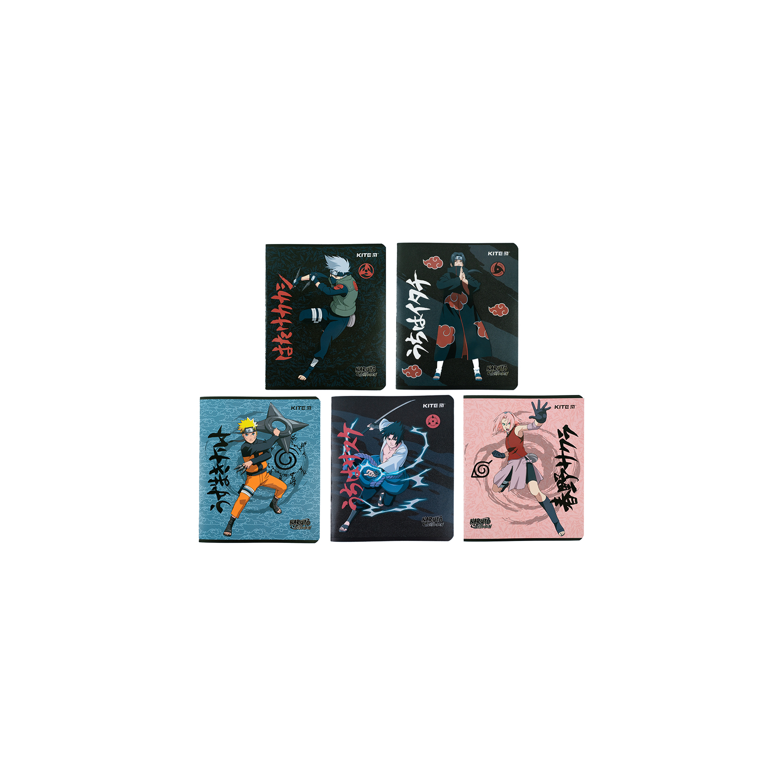 Зошит Kite Naruto 24 аркушів, клітинка (NR23-238)