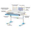 Парта ErgoKids Blue (TH-325 W/BL) зображення 2