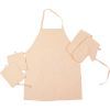 Фартук MirSon Набор 12-0712 Calvina бязь две прихватки + две перчатки-прихватки + фартук (2200006752646)