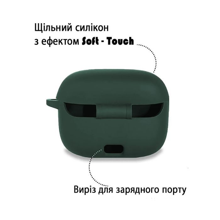 Чехол для наушников BeCover Silicon для JBL Tune 230 NC TWS Black (708608) изображение 2