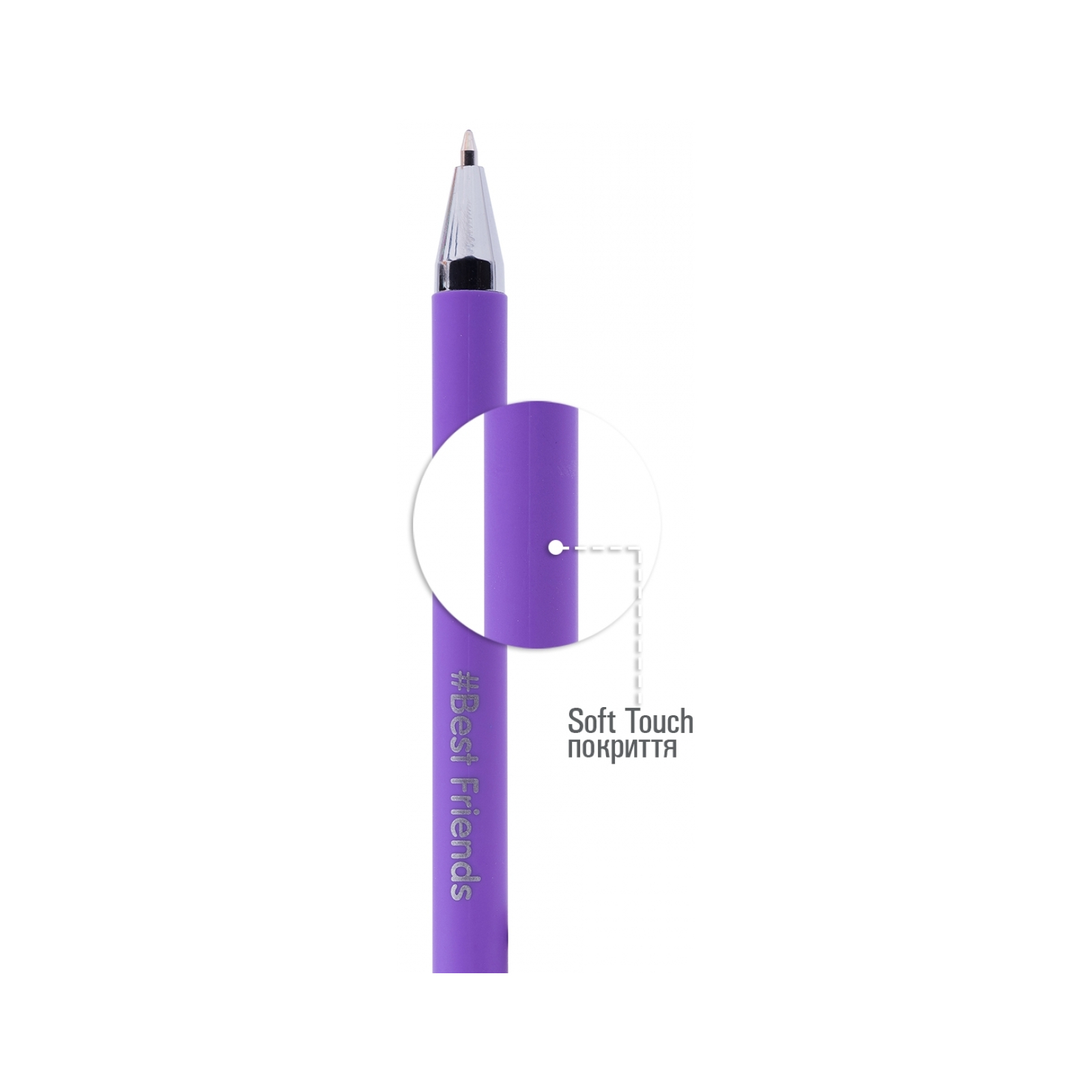 Ручка шариковая Yes Lucky Pen автоматическая 0,7 мм синяя (411967) изображение 2
