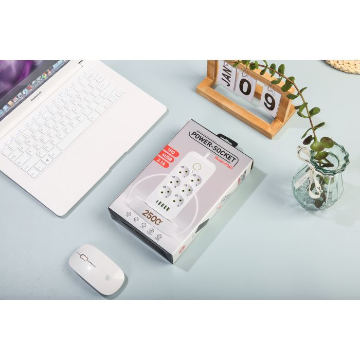 Сетевой фильтр питания XoKo XК-SP6-4-1-WH изображение 5
