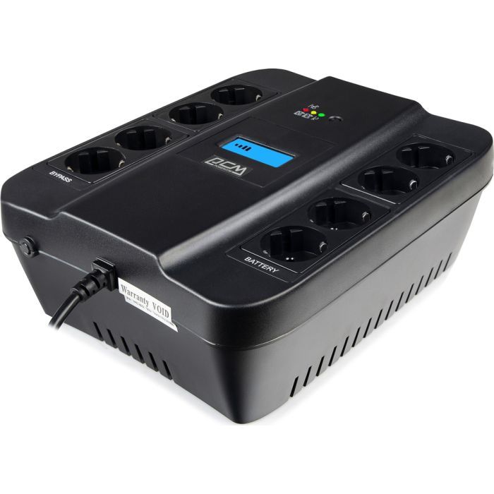 Пристрій безперебійного живлення Powercom SPD-1100U LCD, 605W (SPD-1100U.LCD) зображення 4