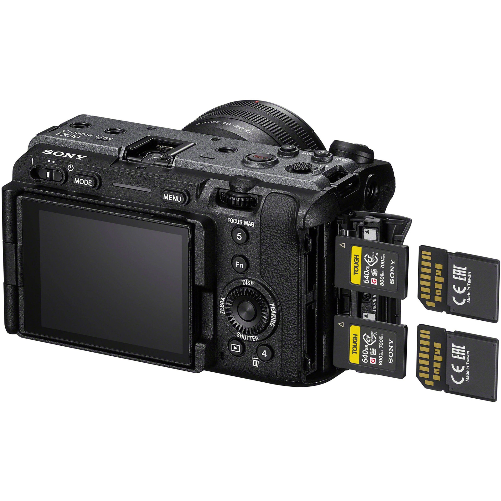Цифрова відеокамера Sony FX30 + XLR-H1 (ILMEFX30.CEC) зображення 11