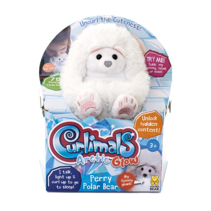 Интерактивная игрушка Curlimals серии Arctic Glow - Полярный мишка Перри (3725) изображение 9