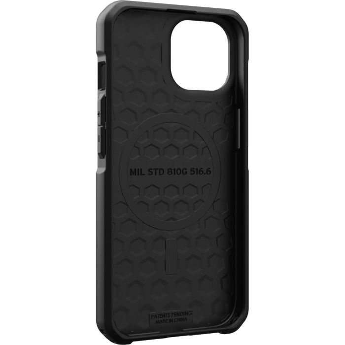 Чехол для мобильного телефона UAG Apple iPhone 15 Metropolis LT Magsafe, Kevlar Black (114315113940) изображение 8