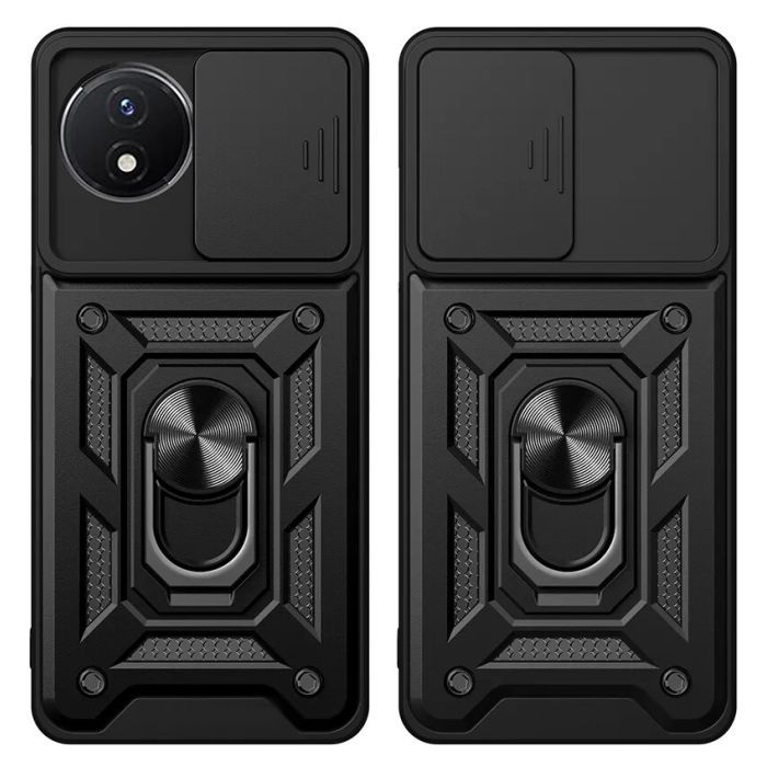 Чехол для мобильного телефона BeCover Military Vivo Y02/Y02A Black (710026) изображение 3