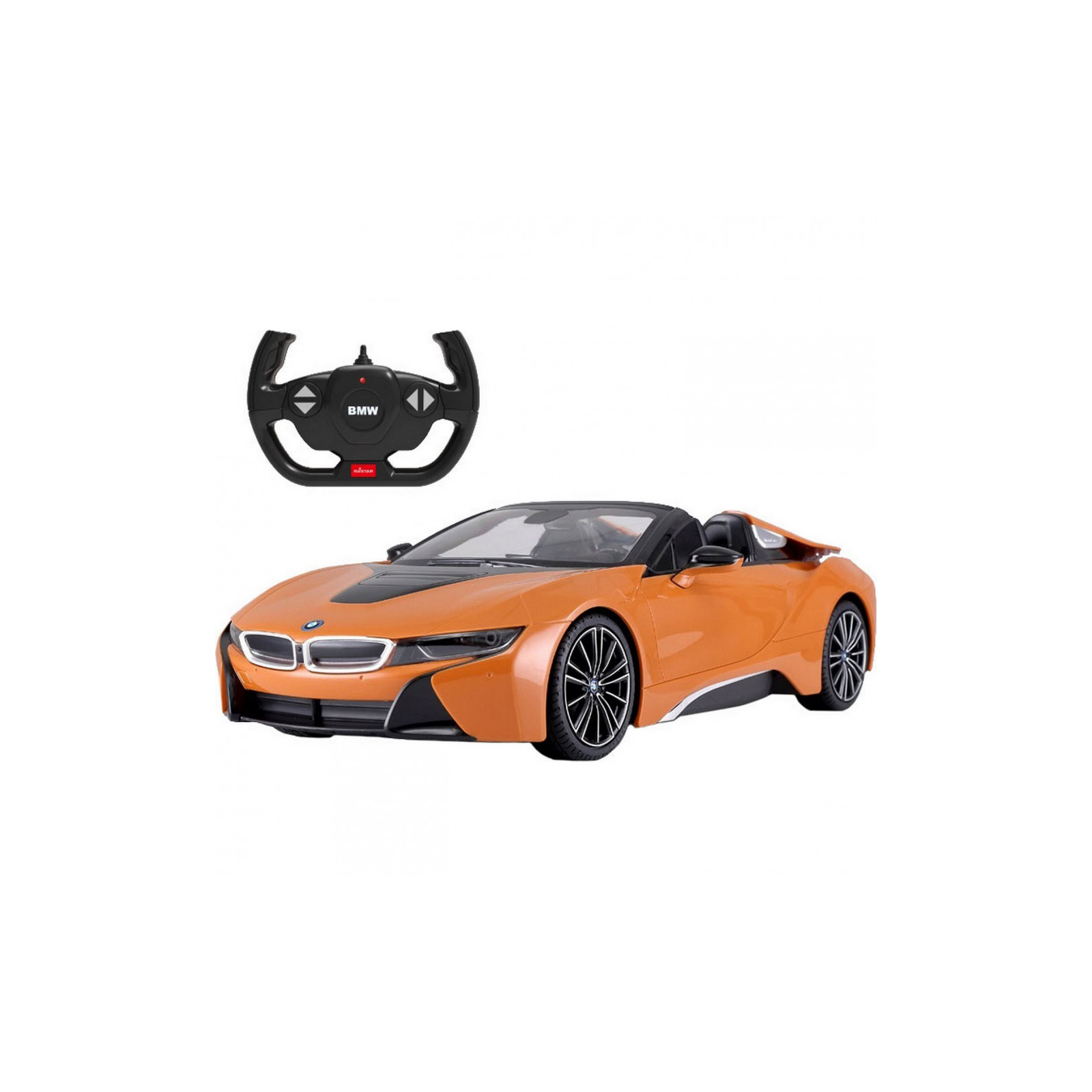 Радіокерована іграшка Rastar BMW i8 Roadster 114 (95560 orange)