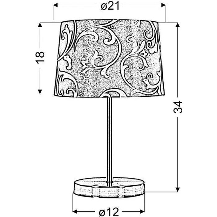 Настільна лампа Candellux 41-55866 AROSA (41-55866) зображення 2