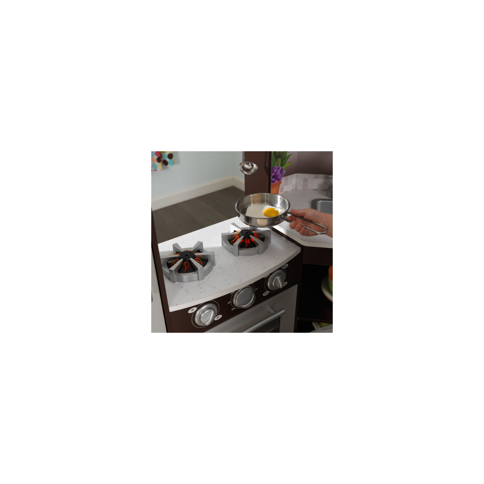 Игровой набор KidKraft кухня Эспрессо угловая с эффектами (53365) изображение 4