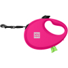 Поводок для собак WAUDOG R-leash с контейнером для пакетов L до 40 кг 5 м розовый (26297) изображение 3