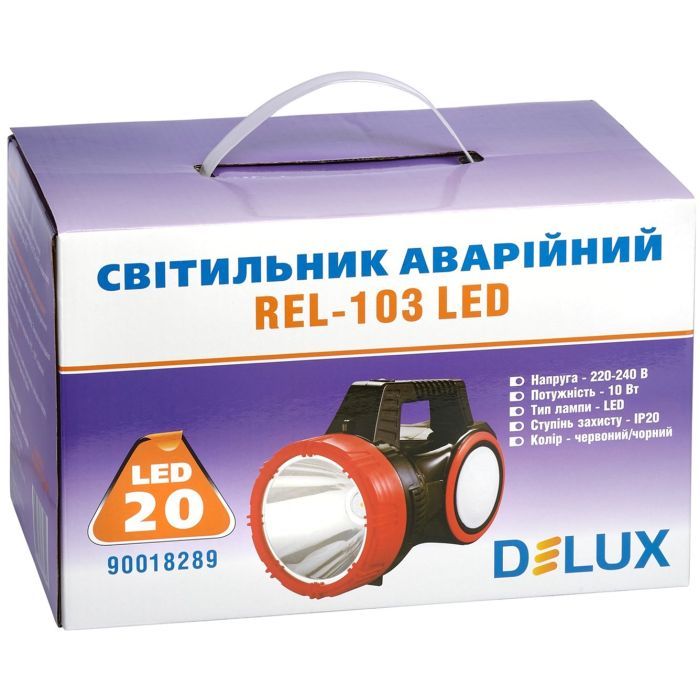 Ліхтар Delux REL-103 20 LED 10W (90018289) зображення 4