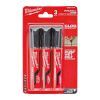Маркер Milwaukee для стройплощадки INKZALL, крупный (L), черный, 3шт (4932471554) изображение 4