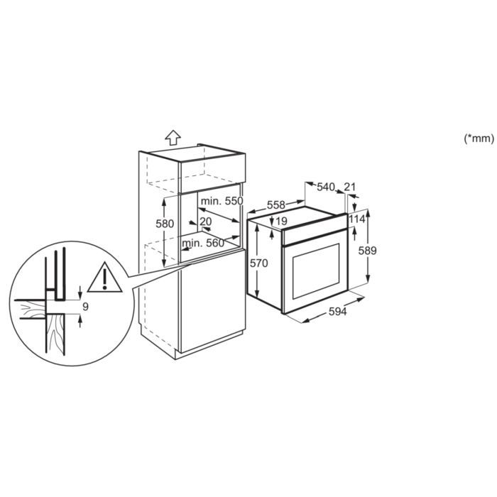 Духовой шкаф Electrolux EOD5H70BZ изображение 10