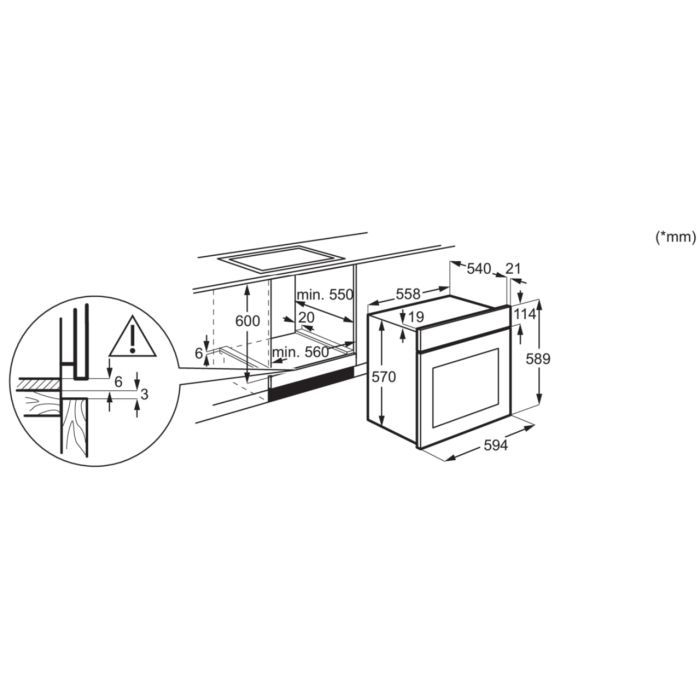 Духовой шкаф Electrolux EOD5H70BZ изображение 9
