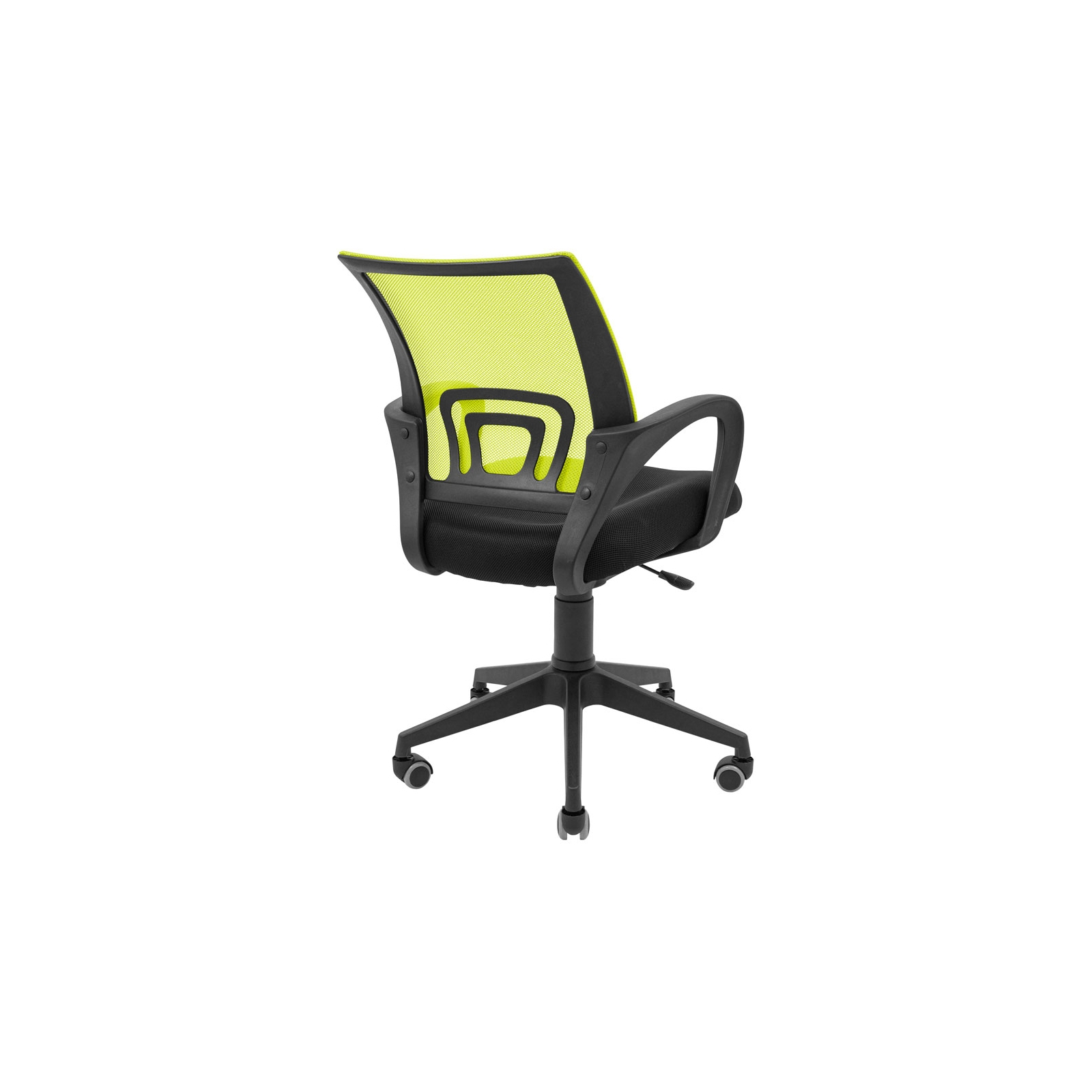 Офісне крісло Richman Спайдер Ю Пластик Піастра Сітка чорна + зелена (ADD0003061) зображення 4