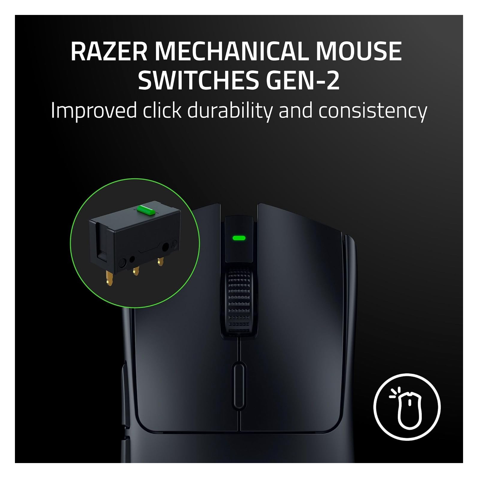 Мишка Razer Viper V3 HyperSpeed Wireless Black (RZ01-04910100-R3M1) зображення 8