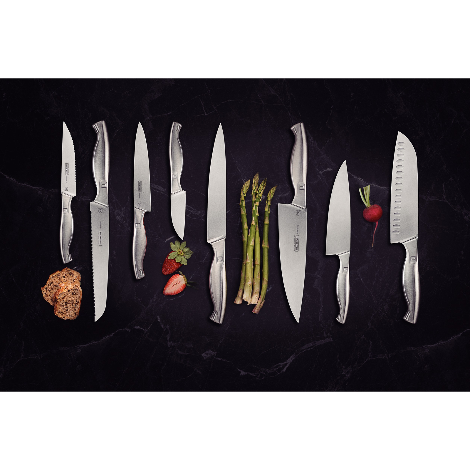 Кухонный нож Tramontina Sublime для овочів 76 мм (24063/103) изображение 5