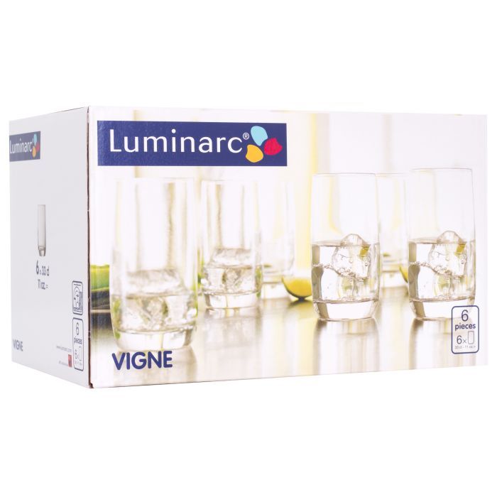 Набор стаканов Luminarc Vigne 330 мл високі 6 шт (N1321) изображение 3