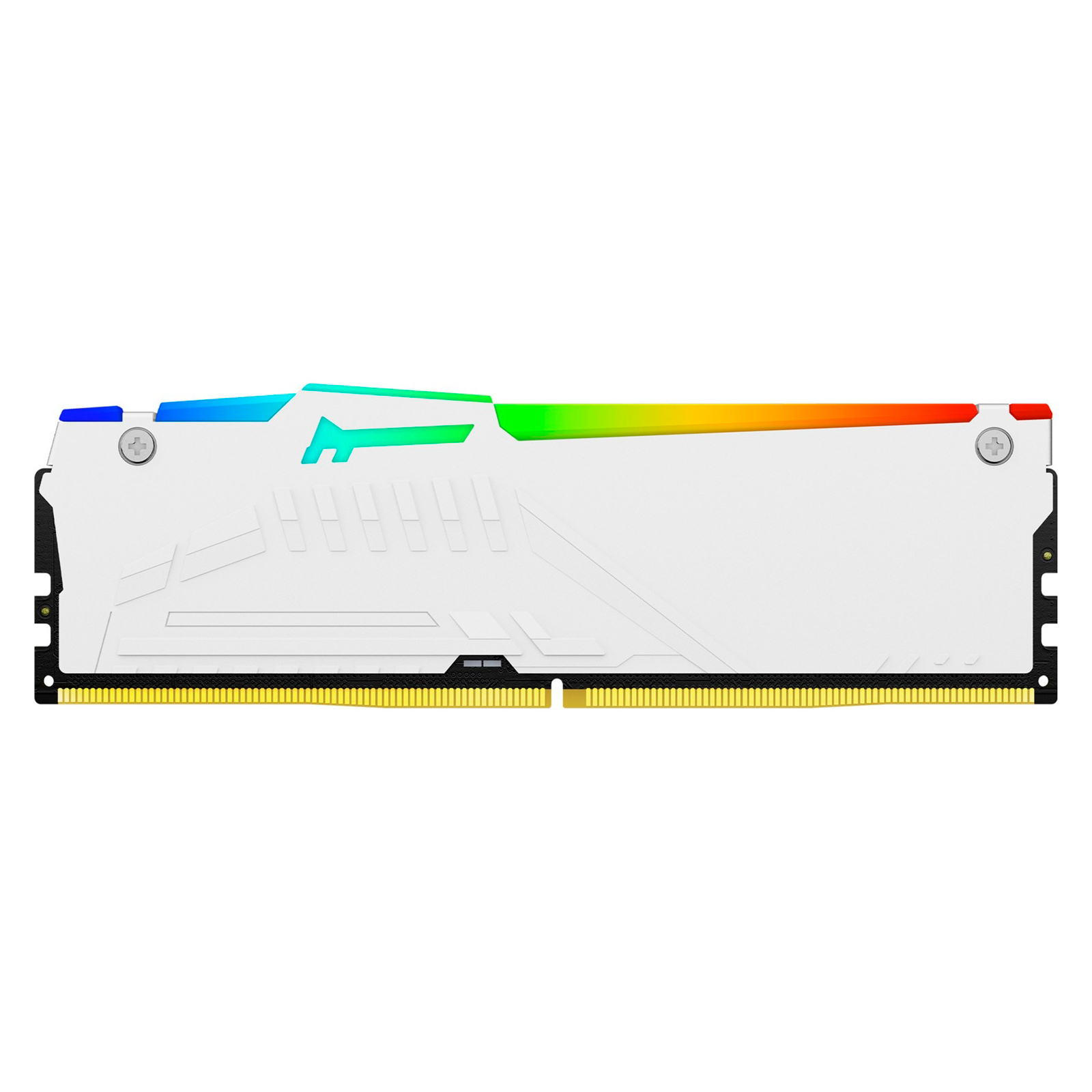 Модуль памяти для компьютера DDR5 16GB 5600 MHz FURY Beast White RGB Kingston Fury (ex.HyperX) (KF556C40BWA-16) изображение 3