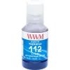 Чорнило WWM Epson L11160/6490 №112 140г Cyan pigmented (E112CP)