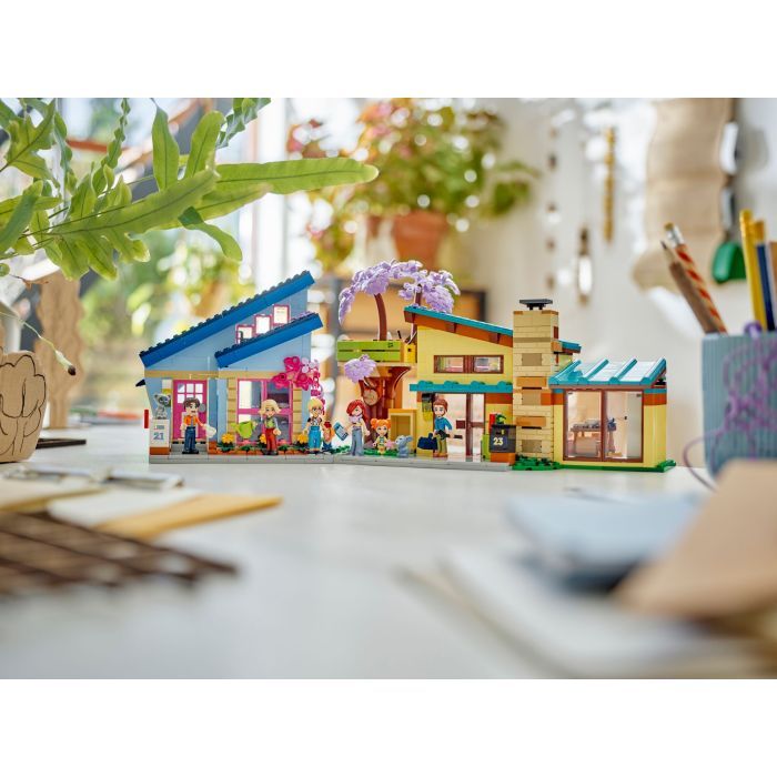 Конструктор LEGO Friends Родинні будинки Оллі й Пейслі 1126 деталей (42620) зображення 11