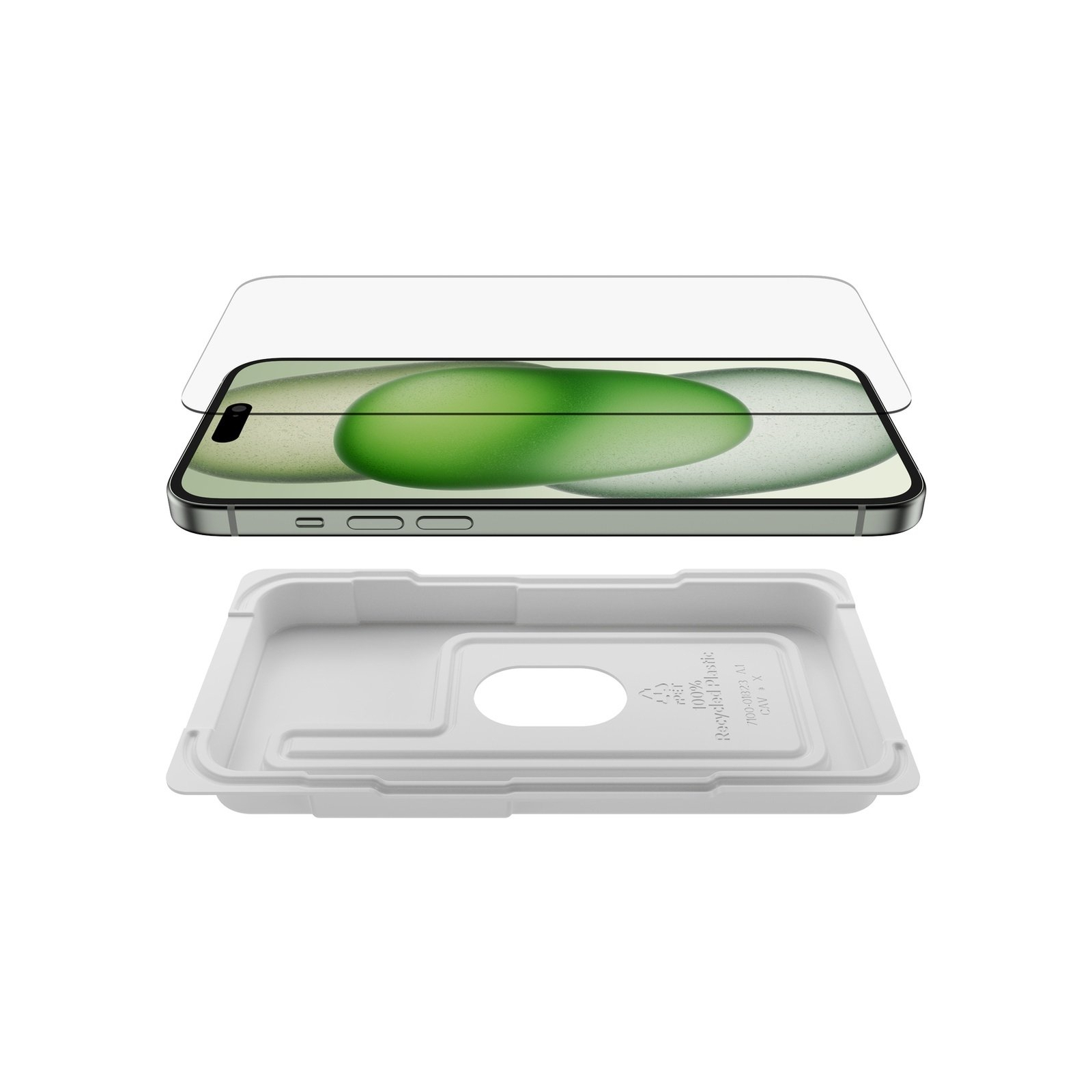 Стекло защитное Belkin iPhone 15 Plus/14 Pro Max TemperedGlass (1 Pack) (OVA136ZZ) изображение 4