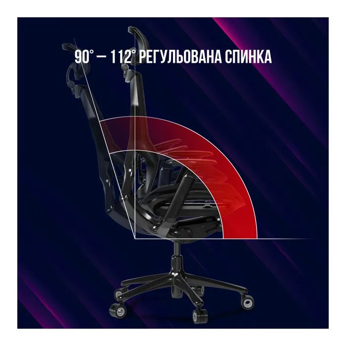 Кресло игровое Lorgar Grace 855 Red/Black (LRG-CHR855RB) изображение 12