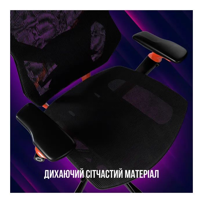 Кресло игровое Lorgar Grace 855 Red/Black (LRG-CHR855RB) изображение 7