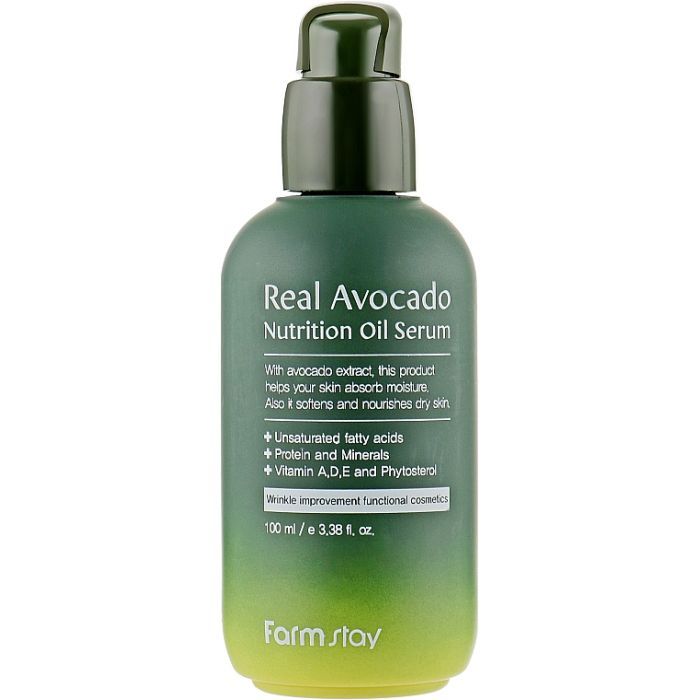 Сироватка для обличчя FarmStay Real Avocado Nutrition Oil Serum 100 мл (8809469776899)