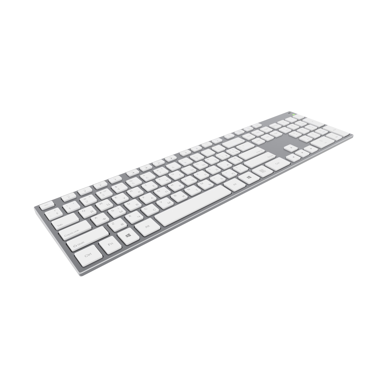 Клавіатура OfficePro SK1500 Wireless White (SK1500W) зображення 2