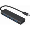 Концентратор Gembird 4 ports USB 3.1,USB-C, USB-C PD (UHB-CM-U3P4P-01)