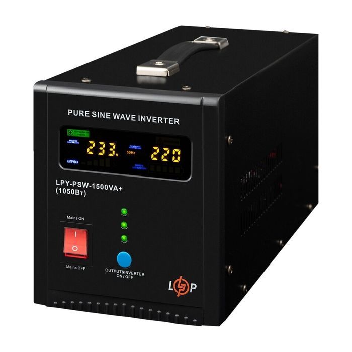 Источник бесперебойного питания LogicPower LPY- PSW-1500VA+ (1050W) (22872) изображение 2
