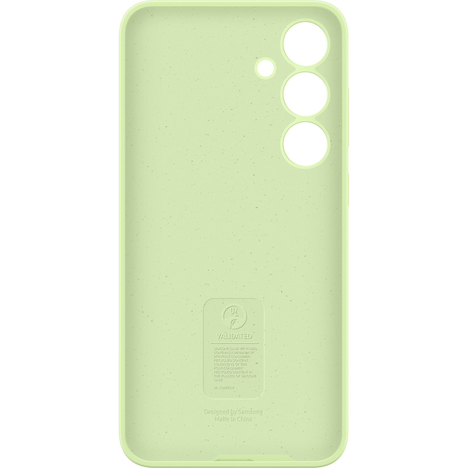 Чохол до мобільного телефона Samsung Galaxy S24+ (S926) Silicone Case Lime (EF-PS926TGEGWW) зображення 5