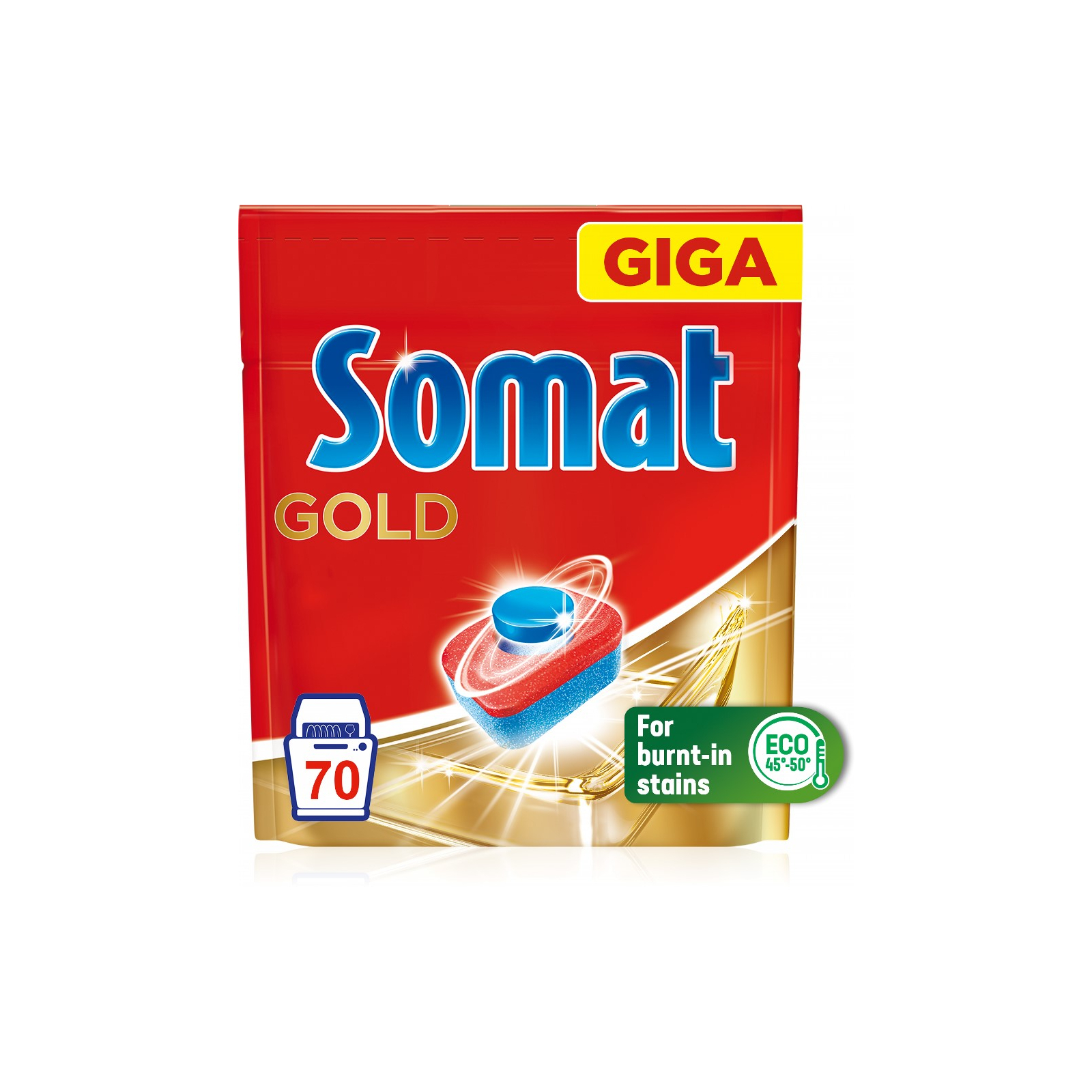 Таблетки для посудомоечных машин Somat Gold Duo, 2х36 шт (9000101405811) изображение 2