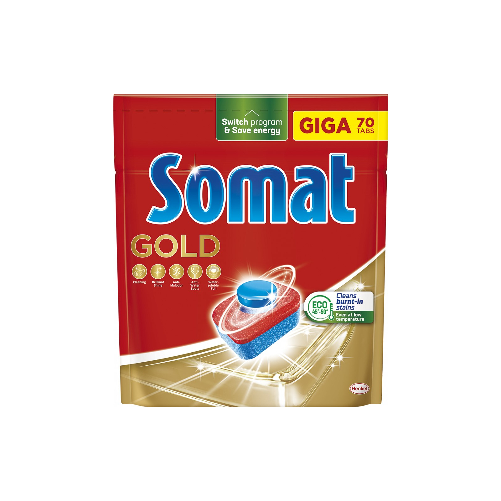 Таблетки для посудомоечных машин Somat Gold 72 шт (9000101321036)