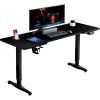 Компьютерный стол 1stPlayer Moto-E 1660 Black изображение 4