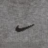 Шкарпетки Nike U NK EVERYDAY PLUS CUSH FOOTIE 3PR DH5463-902 38-42 3 пари Сірі (195242756836) зображення 5