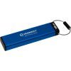 USB флеш накопитель Kingston 16GB IronKey Keypad 200 Blue USB 3.2 (IKKP200/16GB) изображение 4