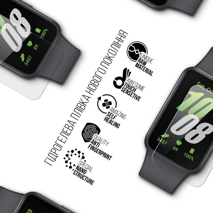 Пленка защитная Armorstandart Samsung Galaxy Watch Fit 3 6pcs (ARM74576) изображение 2