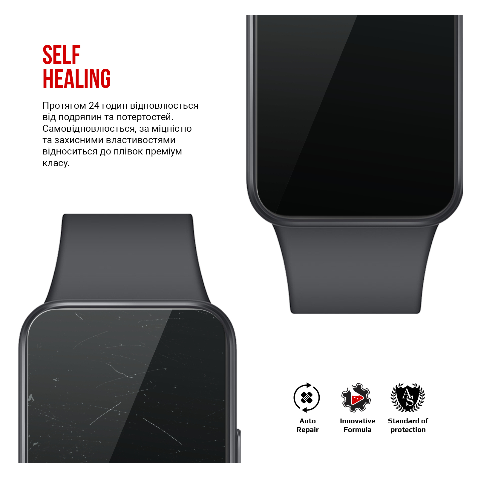Плівка захисна Armorstandart Samsung Galaxy Watch Fit 3 6pcs (ARM74576) зображення 3