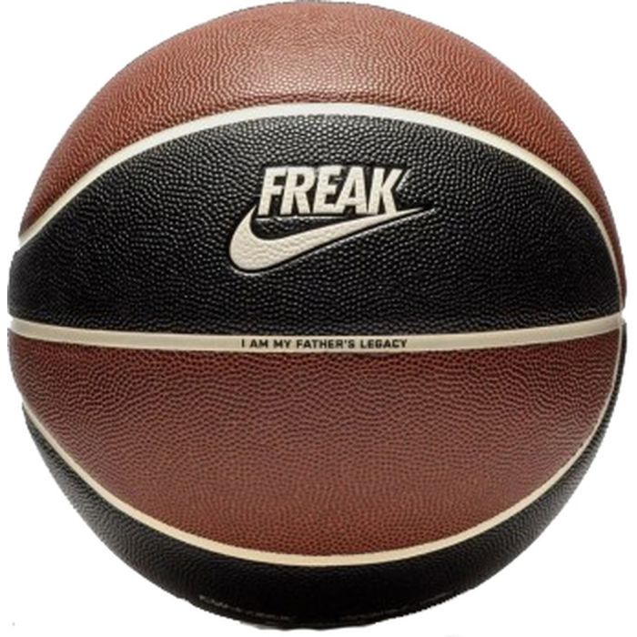 Мяч баскетбольный Nike All Court 8P 2.0 G Antetokounmpo Deflated N.100.4138.812.07 Уні 7 Бурштиновий/Чорний (887791396242) изображение 3